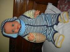 beau baigneur de 58 cm convert, petit moulin