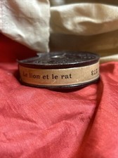anciens films pathe baby pellicule 9.5 mm le lion et le rat