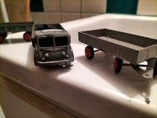 jouet ancien  camion et 2 remorques  CIJ JRD  joustra dinky toys voiture citroen