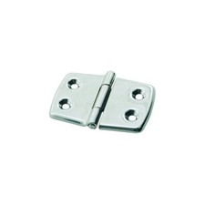 2 CHARNIERES HEXAGONALES INOX 316 73x53 mm Alciumpeche