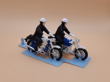 JOUET ANCIEN NOREV ESCORTE MOTARDS POLICE POUR COFFRET