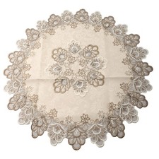 Table Ronde Tissu Housse