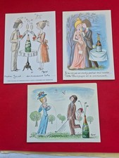 CUISINE GASTRONOMIE MENU PEYNET   3 MENUS dont 2 vierges