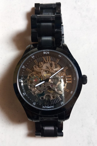 Montre angela bos skeleton - montre,