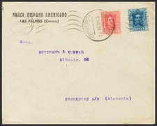 España. Canarias. Histoire Postal. Las Palmiers / (Canarias) . Magnific