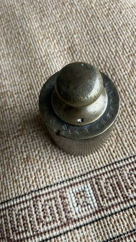 Ancien poids en laiton - ancien,