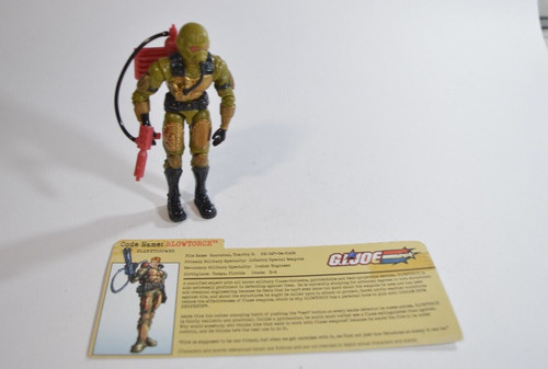 Blowtorch gi joe hasbro - gi,