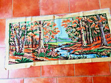 Grand canevas vintage forêt
