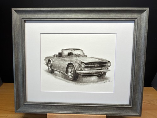 Drawing triumph tr6 1969 - drawing, of