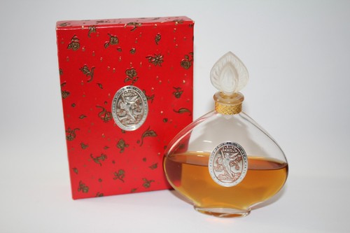 Flacon parfum ancien fleurs - flacon,