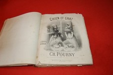 Musique  partitions  anciennes " voir 12 photos " Piano