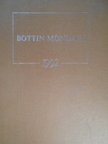 Bottin mondain 1992 - bottin,