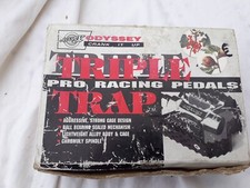 BMX Pedals ODYSSEY TripleTrap Black 1/2 NOS