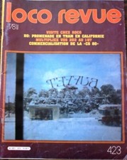 LOCO REVUE N 423 californie tram ho la cs 80 2d2 ho