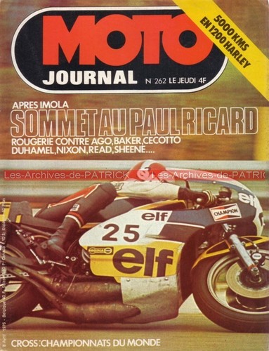 Moto journal 262 harley - journal,