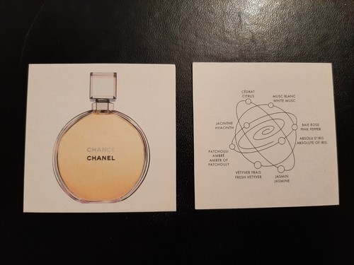 Carte parfumée perfume card - -,