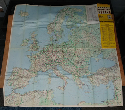 Ancienne carte routière adac - ancienne,