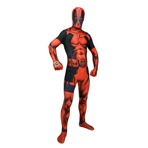 Costume adulte deadpool zappar - costume,