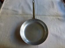 SUPERBE POELE CUIVRE ETAME QUEUE BRONZE NEUVE