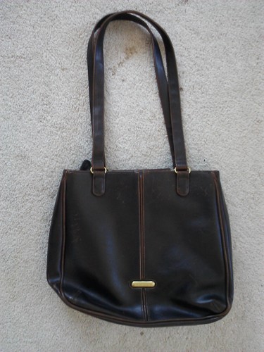 Genuine leather handbag - genuine,