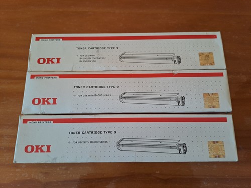 Lot toners oki type 9 - toners,