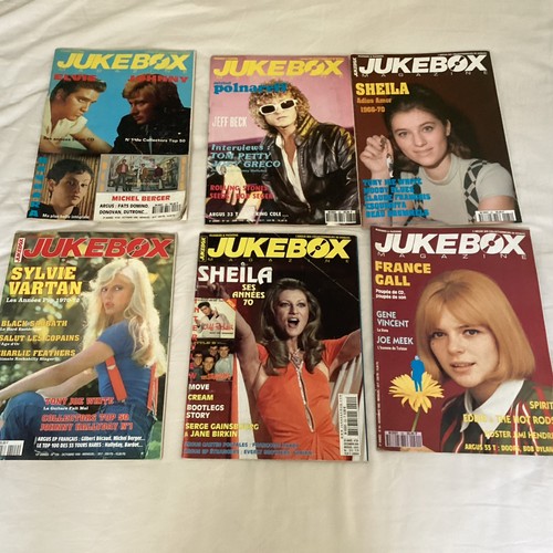 Jukebox magazine lot - jukebox, n