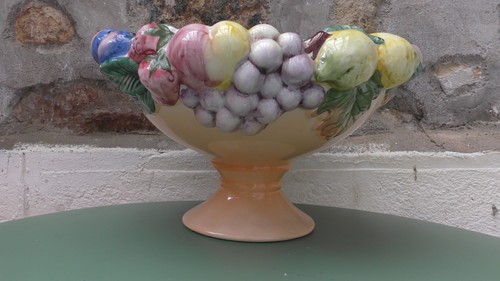 Coupe fruits céramique - fruits, en