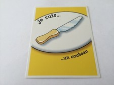 Carte je suis un couteau