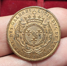 #77-292 ~Token/ Jeton - VENDOME Général des galères F.1435 RARE en cuivre SPL !