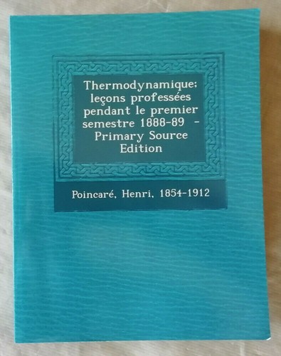 Thermodynamique leçons - thermodynamique;,
