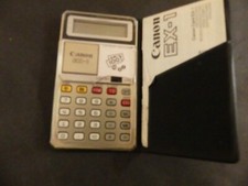CALCULATRICE DE POCHE CANON