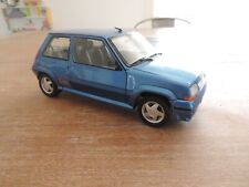 Renault Super 5 GT Turbo R5 GTT bleu Norev 1/18