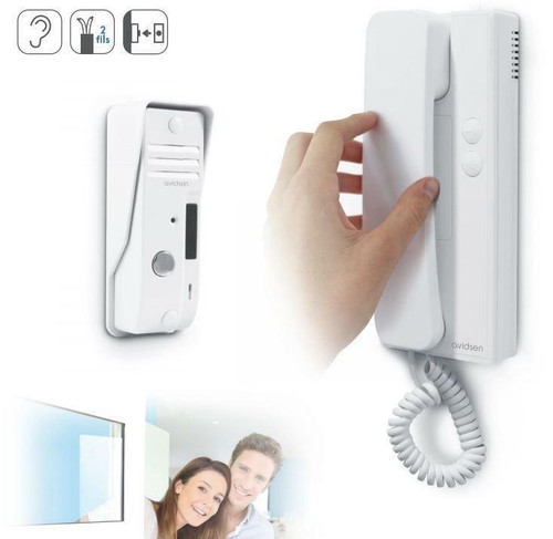 Avidsen kit interphone porte - kit,