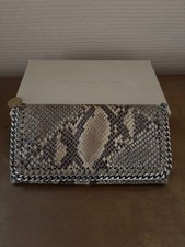 Portefeuille python marron STELLA McCARTNEY