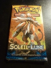 Booster Pokémon Soleil et Lune, set de base, neuf, non-pesé, scellé, France