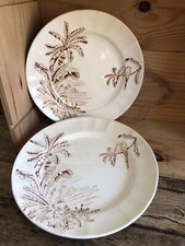 Longchamp modèle Exotique 2 assiettes marrons