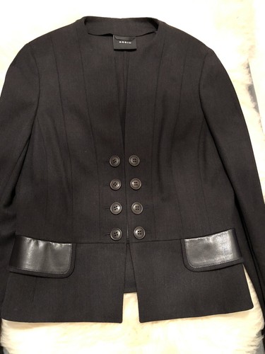 Akris blazer size black - akris,