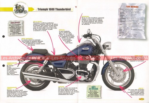 Triumph 1600 thunderbird 2009 - triumph,