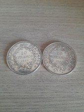 Lot 10 Francs Hercule - Argent