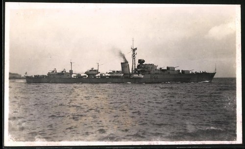 Photographie navire guerre - de,