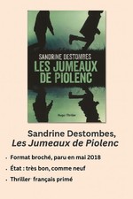 Les Jumeaux de Piolenc – Sandrine Destombes – Édition brochée 2018