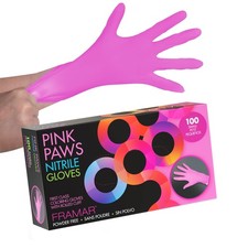 Gants Jetables Rose  Gants