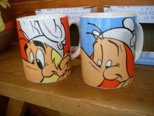 lot 2 mugs asterix et obelix , neuf en boite