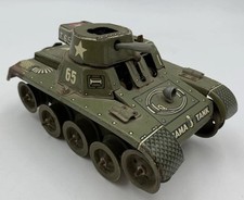 Char Gama Tank T 65 IN Tin A Ressort Made IN Germany Ans 80’ Vintage