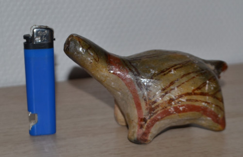 Poterie statuette tortue - poterie,,