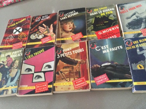 Lot livres policiers un - 10,