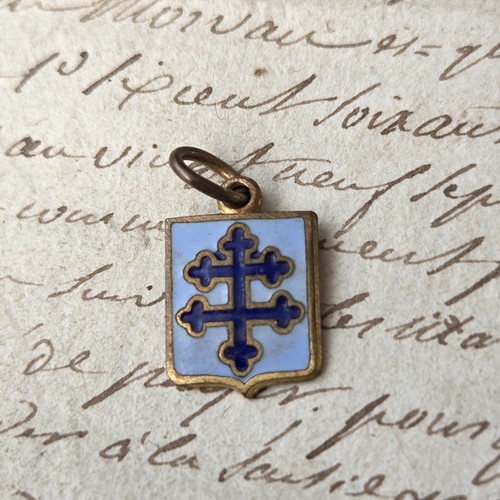 Pendentif croix lorraine - croix,