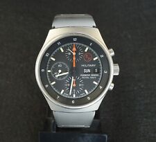 Porsche Design Orfina 3H  Very rare édition ROYAL NAVY ! Lemania 5100 Watch