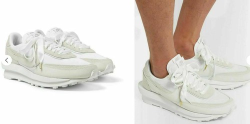 Sacai nike ldwaffle blanc - x,