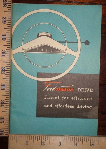 Brochure fordomatic 1950 - brochure,